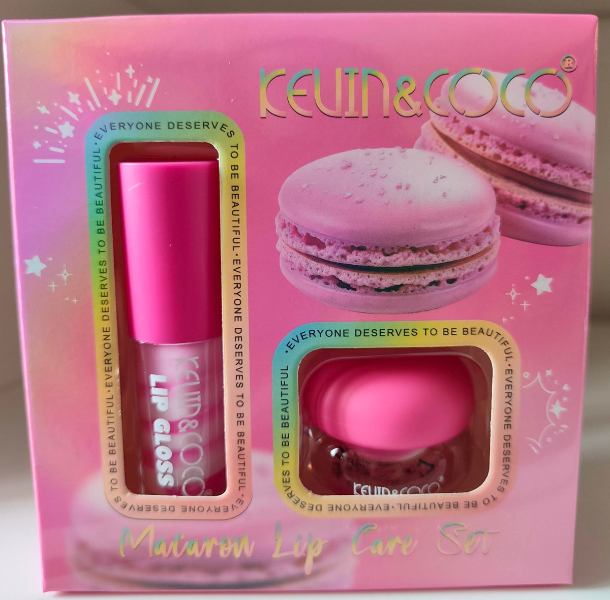 Coffret Lèvres Painted Dream Macaron Pink - Kevin & Coco.